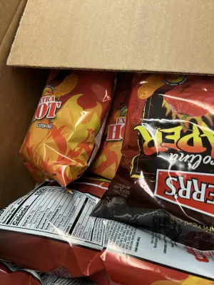 09/26 two large boxes of Carolina reaper puffs