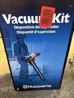 vacuum kit has been opened
