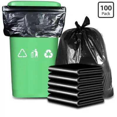 100 pack of 25 gallon trash bags