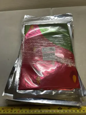 lot of strawberry balloons