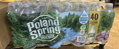 40 pack poland spring water