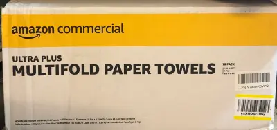 16pack amazon commercial ultra plus multi fold paper towels