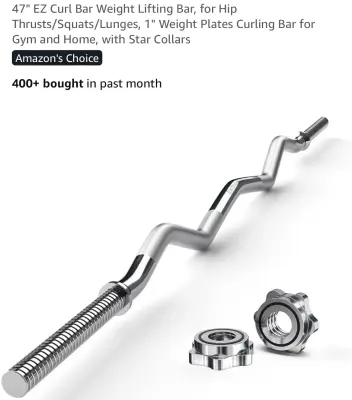 47” Ez curl bar similar to image