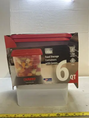 3ct 2 pack 6 qt containers