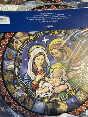 lot of nativity scene, advent calendars empty