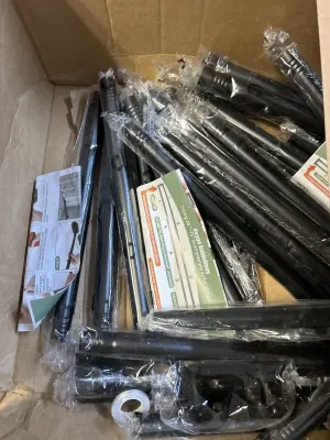 3ct shower rods