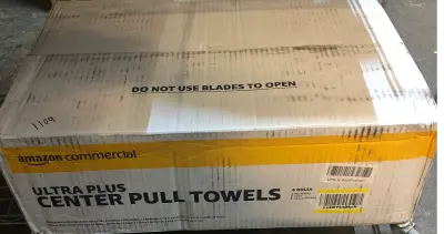6 rolls Amazon commercial ultra plus center pull paper towels