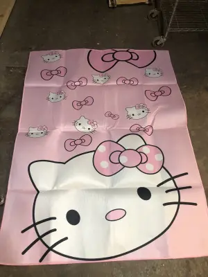4x5.3ft hello kitty area rug