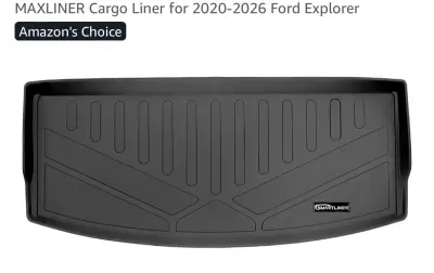 Maxliner cargo liner for ford explorer 2020-2023 similar to image