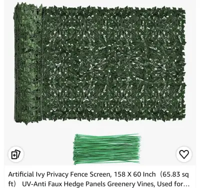 Artificial ivy back drop similar to image