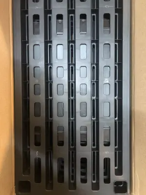 5 tier plastic shelf