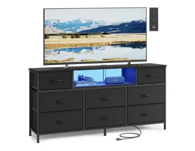 Songmics fabric drawer dresser kommode style similar to image