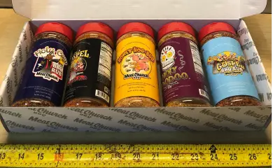 5 pack 12.5oz Meat Church BBQ rub exp:1/21/27