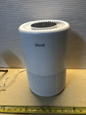 Levoit core smart air purifier comes on