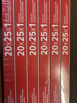 6ct 20x25x1