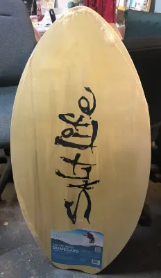39” salt life wood skimboard