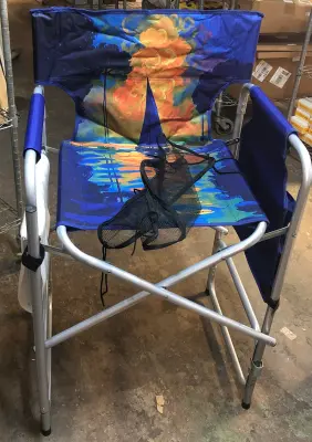 Foldable high chair with case