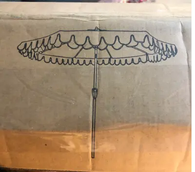 Fun site 9ft patio umbrella