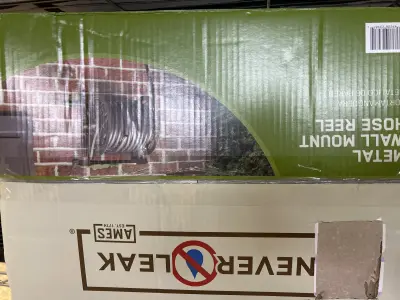 metal hose wall mount