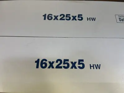16x25x5 filters