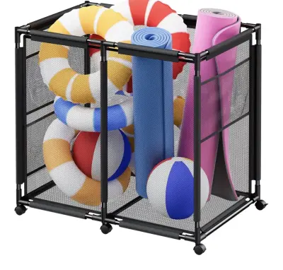 pool storage bin