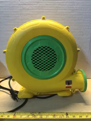 Bounce house air blower works