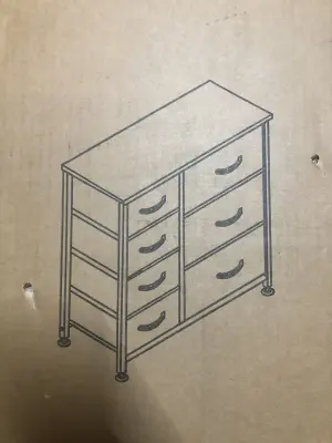 7 drawer dresser storage tower