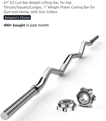 Ez dumbbell converter bar similar to image