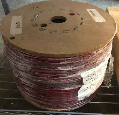 100ft spool of red wire