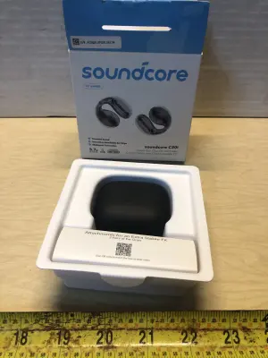 SoundCore open ear clip on earbuds comes on
