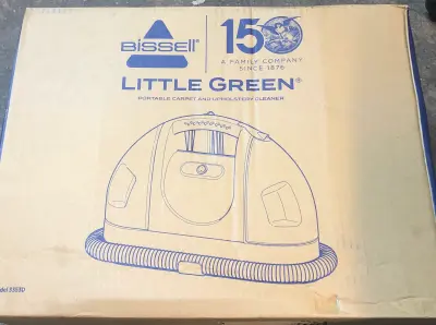 Bissell little green portable carpet cleaner