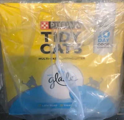 38LB purina Tidy Cat with glade multi cat litter
