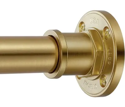 43 inches to 72 inches industrial shower curtain rod