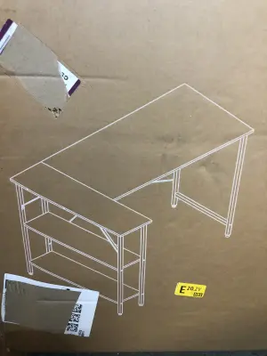 L shaped desk
