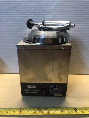 Vonci nacho cheese dispenser used as is comes on