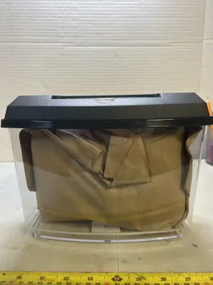 plastic terrarium with accessories