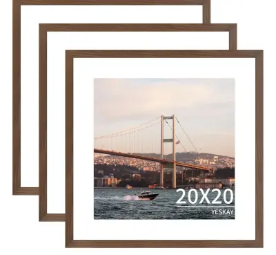 20” x 20” photo frames 3ct