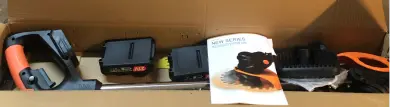 21V cordless trimmer works