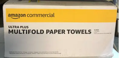 16 pack Amazon commercial ultra plus multi fold paper towels