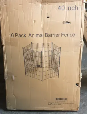 40” 10 pack animal barrier