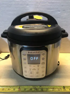 Duo plus insta pot comes on